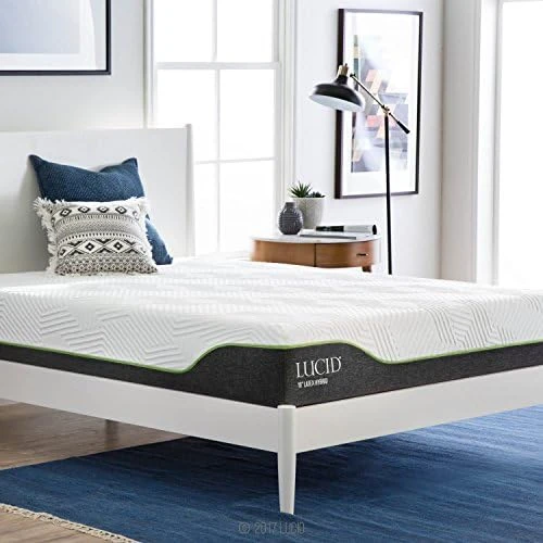 Ucid 12 Inch Latex Hybrid Mattress – Gel Memory Foam – Responsive Latex – Steel Coils - Medium Feel – Latex Foam Mattress 12 Ucid 12 Inch Latex Hybrid Mattress – Gel Memory Foam – Responsive Latex – Steel Coils - Medium Feel – Latex Foam Mattress - Image 10