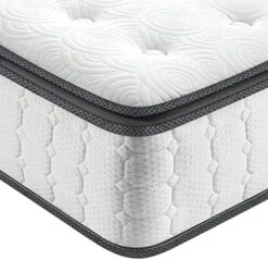Queen Mattresses, Vesgantti 10 Inch Hybrid Queen Size Mattress In A Box, Pillow Top Queen Bed Mattress, Gel Memory Foam And Pocket Coils Innerspring Mattresses, Pressure Relief, Medium Firm Plush Feel -Delta Children Shop 51EgbJ2nL. AC 3