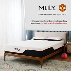 12 Inch King Mattress, Manchester United Memory Foam Mattress In A Box Made In USA, Medium Plush, CertiPUR-US Certified -Delta Children Shop 51EwTYpHZbL