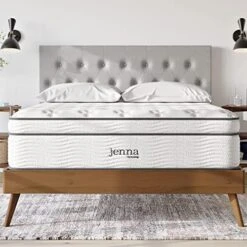 Jenna 10” Innerspring And Memory Foam Twin Mattress With Individually Encased Coils -Delta Children Shop 51F6GSWb4PL. AC