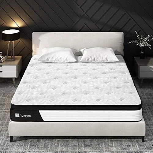 10 Inch Full Mattress, Full Hybrid Mattress, Medium Firm Mattress Full In A Box With Pocket Spring And Gel Memory Foam, Breathable Fabric, Strong Edge Support, CertiPUR-US, 100 Nights Trial 8 10 Inch Full Mattress, Full Hybrid Mattress, Medium Firm Mattress Full In A Box With Pocket Spring And Gel Memory Foam, Breathable Fabric, Strong Edge Support, CertiPUR-US, 100 Nights Trial - Image 6