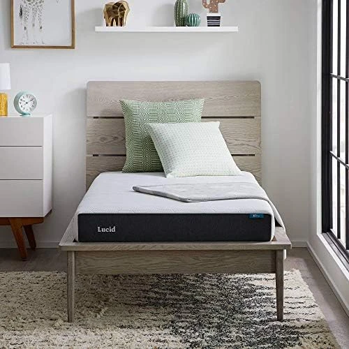 Ucid 6 Inch Twin Mattress - Firm Gel Memory Foam Mattress Twin— Bamboo Charcoal Mattress In A Box—CertiPur Certified 14 Ucid 6 Inch Twin Mattress - Firm Gel Memory Foam Mattress Twin— Bamboo Charcoal Mattress In A Box—CertiPur Certified - Image 12