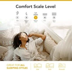 10-Inch CoolBreeze Gel Memory Foam Mattress For RV, Camper, Trailer-Short Queen RV Size 9 10-Inch CoolBreeze Gel Memory Foam Mattress For RV, Camper, Trailer-Short Queen RV Size -Delta Children Shop 51GRE1jm77L