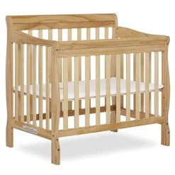 Dream On Me Aden 4-in-1 Convertible Mini Crib In White, Greenguard Gold Certified, Non-Toxic Finish, New Zealand Pinewood, With 3 Mattress Height Settings 21 Dream On Me Aden 4-in-1 Convertible Mini Crib In White, Greenguard Gold Certified, Non-Toxic Finish, New Zealand Pinewood, With 3 Mattress Height Settings -Delta Children Shop 51GSYoZH3YL