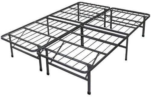 18 Inch Metal Platform Beds W/Heavy Duty Steel Slat Mattress Foundation (No Box Spring Needed), Queen, Black 14 18 Inch Metal Platform Beds W/Heavy Duty Steel Slat Mattress Foundation (No Box Spring Needed), Queen, Black - Image 12