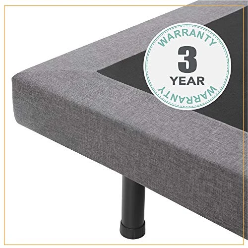 Omfort Upholstered Adjustable Bed Base With Massage, Wireless Remote, Twin XL, Black & Cool Gel Ventilated Memory Foam 10-Inch Mattress | CertiPUR-US Certified | Bed-in-a-Box, Twin XL 7 Omfort Upholstered Adjustable Bed Base With Massage, Wireless Remote, Twin XL, Black & Cool Gel Ventilated Memory Foam 10-Inch Mattress | CertiPUR-US Certified | Bed-in-a-Box, Twin XL - Image 5