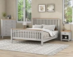 Bedroom Furniture Sets, 3 Pieces Country Gray With Oak Top Bedroom Sets, Full Platform Bed, Nightstand And Dresser, Gray 26 Bedroom Furniture Sets, 3 Pieces Country Gray With Oak Top Bedroom Sets, Full Platform Bed, Nightstand And Dresser, Gray -Delta Children Shop 51J44zpdGtL. AC 1