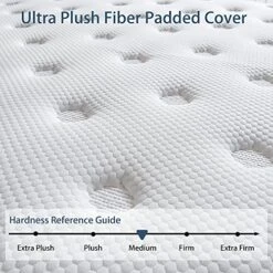 Bedding Full Size Mattress, 12 Inch Memory Foam Hybrid Mattress Full, Pocket Spring Full Mattress In A Box For Motion Isolation, Strong Edge Support, Pressure Relief, Medium Firm, CertiPUR-US -Delta Children Shop 51K5M038dsL