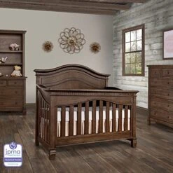 Evolur Cheyenne 5 In 1 Full Panel Convertible Crib In Antique Brown 14 Evolur Cheyenne 5 In 1 Full Panel Convertible Crib In Antique Brown -Delta Children Shop 51KvmnuNxLL