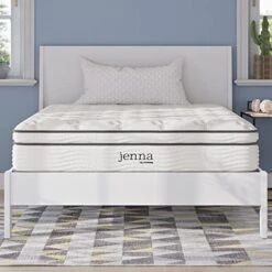 Jenna 10” Innerspring And Memory Foam Twin Mattress With Individually Encased Coils -Delta Children Shop 51LBthrkPcL. AC