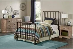 Furniture Brandi Bed Set, Frame Included, Queen, Oiled Bronze -Delta Children Shop 51NLqzi1gL. AC