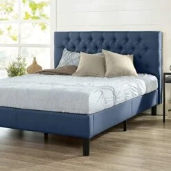 INUS Misty Upholstered Platform Bed Frame / Mattress Foundation / Wood Slat Support / No Box Spring Needed / Easy Assembly, Taupe, King 23 INUS Misty Upholstered Platform Bed Frame / Mattress Foundation / Wood Slat Support / No Box Spring Needed / Easy Assembly, Taupe, King -Delta Children Shop 51NP61XceeL. AC