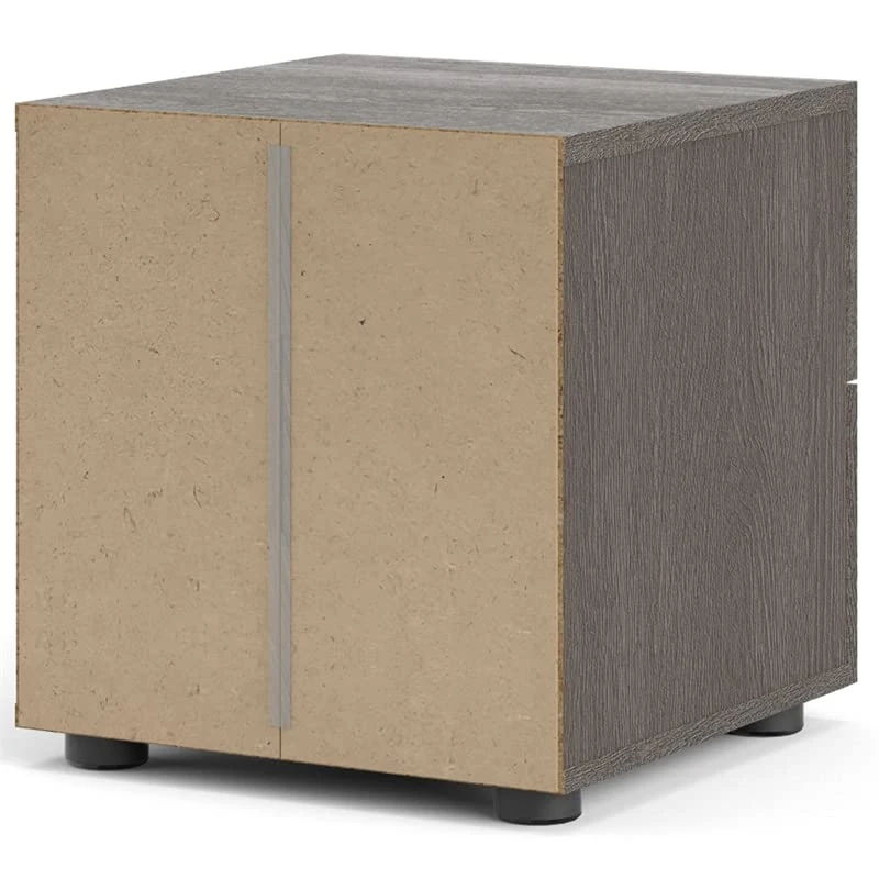 2 Piece Bedroom Set With 8 Drawer Dresser And Nightstand In Dark Chocolate 6 2 Piece Bedroom Set With 8 Drawer Dresser And Nightstand In Dark Chocolate - Image 4