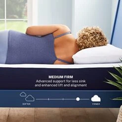 Marley 10 Inch Cooling Gel Memory Foam Mattress With Airflow Channel Foam For Breathability, Queen Size, Bed In A Box, Medium Firm Support -Delta Children Shop 51QATyw9XSL