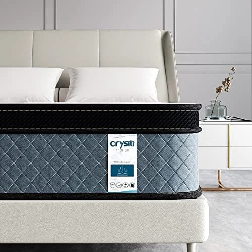 Full Mattress, 10 Inch Memory Foam Mattress With Innerspring Hybrid Mattress In A Box Pressure Relief & Supportive Full Size Mattress 100-Night Trial 10-Year Support 17 Full Mattress, 10 Inch Memory Foam Mattress With Innerspring Hybrid Mattress In A Box Pressure Relief & Supportive Full Size Mattress 100-Night Trial 10-Year Support - Image 15
