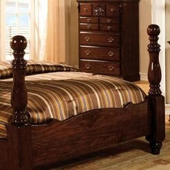 OPATHOME Tuscan Colonial Style Dark Pine Finish 6-Piece Queen Size Bedroom Set -Delta Children Shop 51T6YhHdqyL