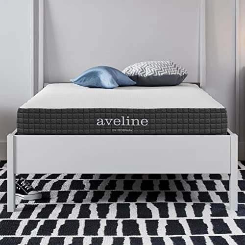 Aveline Bed Mattress Conventional, Twin, White 3 Aveline Bed Mattress Conventional, Twin, White