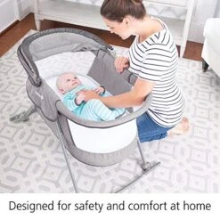Safety 1st Nap And Go Rocking Bassinet, Star Gazer -Delta Children Shop 51UdaijMhML