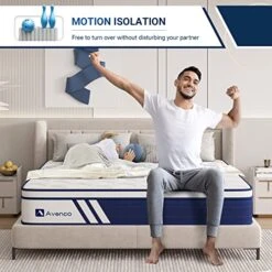 Queen Mattress, 12 Inch Hybrid Queen Size Mattress In A Box With Gel Memory Foam, Individual Pocket Coils For Pressure Relief And Motion Isolation, Medium Firm Queen Mattresses -Delta Children Shop 51UiHVUfeGL