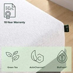 INUS 10 Inch Ultima Memory Foam Mattress / Short Queen Size For RVs, Campers & Trailers / Mattress-in-a-Box, White 12 INUS 10 Inch Ultima Memory Foam Mattress / Short Queen Size For RVs, Campers & Trailers / Mattress-in-a-Box, White -Delta Children Shop 51WM2FCs9eL