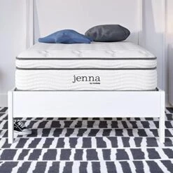 Jenna 10” Innerspring And Memory Foam Twin Mattress With Individually Encased Coils -Delta Children Shop 51X TXmegL. AC