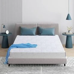 Twin Size Mattress,8 Inch Memory Foam Cooling Gel Green Tea Infused Mattress,Pressure Relief,Medium Firm,Full Size Mattress In A Box,CertiPUR-US Certified,White 29 Twin Size Mattress,8 Inch Memory Foam Cooling Gel Green Tea Infused Mattress,Pressure Relief,Medium Firm,Full Size Mattress In A Box,CertiPUR-US Certified,White -Delta Children Shop 51XTPJX 69L. AC 1