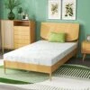 WOod-it Twin Mattress, 6 Inch Twin Size Memory Foam Mattresses In A Box Cooling Gel Mattress For Kids Bunk Trundle Bed Daybed, Medium Firm -Delta Children Shop 51XynRrDjkL