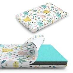 Moonlight Family Noiseless 3” Pack N Play Mattress, 38”x26” Premium Foam Portable Pack And Play Mattresses, Odorless & Steady Playard Mattress Fits ONLY Playpens (28.5 * 39.5"), Princess 30 Moonlight Family Noiseless 3” Pack N Play Mattress, 38”x26” Premium Foam Portable Pack And Play Mattresses, Odorless & Steady Playard Mattress Fits ONLY Playpens (28.5 * 39.5"), Princess -Delta Children Shop 51Y7DkfjgLL