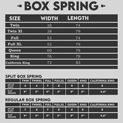 8” Fully Assembled High Profile Foundation, Durable Split Wood Traditional Wooden Frame, Sturdy Bedding Mattress Box Springs, King, White -Delta Children Shop 51ZjDD7AcsL