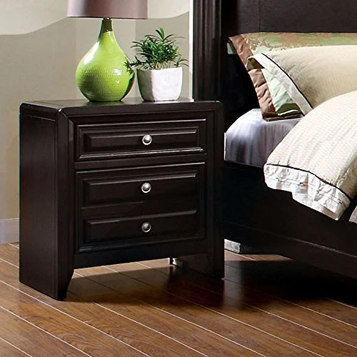 At Home Winsor Elegant Style Espresso Finish Queen Size 6-Piece Bedroom Set 7 At Home Winsor Elegant Style Espresso Finish Queen Size 6-Piece Bedroom Set - Image 5