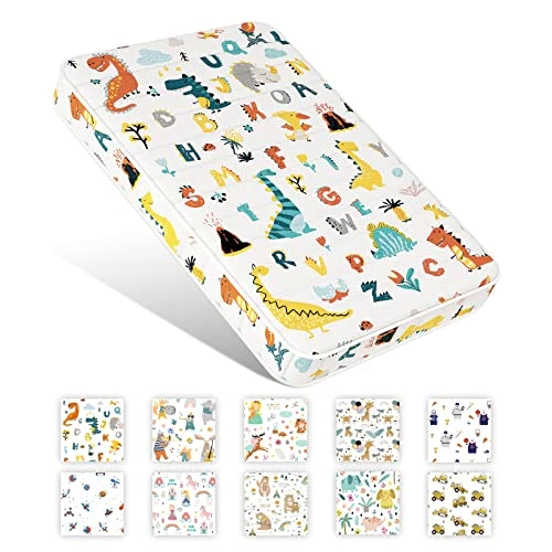 Moonlight Family Noiseless 3” Pack N Play Mattress, 38”x26” Premium Foam Portable Pack And Play Mattresses, Odorless & Steady Playard Mattress Fits ONLY Playpens (28.5 * 39.5"), Princess 13 Moonlight Family Noiseless 3” Pack N Play Mattress, 38”x26” Premium Foam Portable Pack And Play Mattresses, Odorless & Steady Playard Mattress Fits ONLY Playpens (28.5 * 39.5"), Princess - Image 11