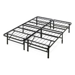 INUS SmartBase Tool-Free Assembly Mattress Foundation / 14 Inch Metal Platform Bed Frame / No Box Spring Needed / Sturdy Steel / Underbed Storage, Queen