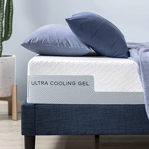 INUS 12 Inch Ultra Cooling Gel Memory Foam Mattress / Cool-to-Touch Soft Knit Cover / Pressure Relieving / CertiPUR-US Certified / Bed-in-a-Box / All-New / Made In USA, Queen 6 INUS 12 Inch Ultra Cooling Gel Memory Foam Mattress / Cool-to-Touch Soft Knit Cover / Pressure Relieving / CertiPUR-US Certified / Bed-in-a-Box / All-New / Made In USA, Queen - Image 5