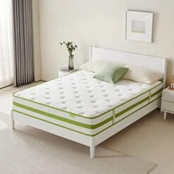 Twin Mattress 10 Inch, Hybrid Mattress With Cooling Gel Memory Foam And Pocket Spring, Organic Cotton Fabric Cover, Mattress In A Box, Medium Firm Feel, 39"*75"*10", Twin -Delta Children Shop 51dLLmxeZOL. AC