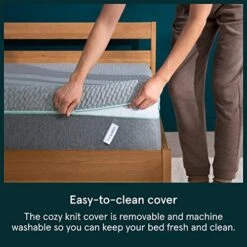 Mint Queen Mattress - Easy To Clean Removable Cover - Durable Adaptive Foam With Ceramic And Cooling Gel - CertiPUR-US - 100 Night Trial -Delta Children Shop 51g6u1Z0i0L