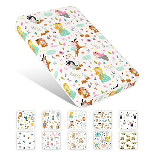 Moonlight Family Noiseless 3” Pack N Play Mattress, 38”x26” Premium Foam Portable Pack And Play Mattresses, Odorless & Steady Playard Mattress Fits ONLY Playpens (28.5 * 39.5"), Princess 14 Moonlight Family Noiseless 3” Pack N Play Mattress, 38”x26” Premium Foam Portable Pack And Play Mattresses, Odorless & Steady Playard Mattress Fits ONLY Playpens (28.5 * 39.5"), Princess - Image 12