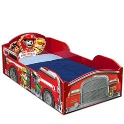Delta Children Wood Toddler Bed, Nick Jr. PAW Patrol + Serta Perfect Slumber Dual Sided Recycled Fiber Core Toddler Mattress (Bundle) -Delta Children Shop 51gpXpYfDL