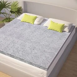 2 Inch Bamboo Charcoal Memory Foam Mattress Topper Twin XL, Super Soft Twin XL Topper Extra Long Mattress Pad