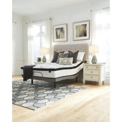 By Ashley Chime 12 Inch Plush Hybrid Mattress, CertiPUR-US Certified Foam, Full, White 22 By Ashley Chime 12 Inch Plush Hybrid Mattress, CertiPUR-US Certified Foam, Full, White -Delta Children Shop 51hYGH73gVL