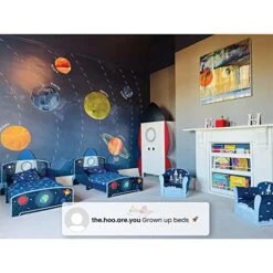 Delta Children Space Adventures Rocket Ship Wood Toddler Bed - Greenguard Gold Certified, Blue 11 Delta Children Space Adventures Rocket Ship Wood Toddler Bed - Greenguard Gold Certified, Blue -Delta Children Shop 51hryM2pdAL