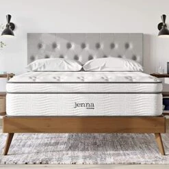 Jenna 10” Innerspring And Memory Foam Twin Mattress With Individually Encased Coils -Delta Children Shop 51iAB9pdptL. AC