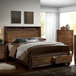 Elkton Traditional Oak Finish King Size 6-Piece Bedroom Set -Delta Children Shop 51jdxQ0f6KL. AC 1
