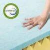 INUS 4 Inch Swirl Gel Cooling Memory Foam Mattress Topper / Cooling, Airflow Design / CertiPUR-US Certified, Twin -Delta Children Shop 51kpDTYBxrL