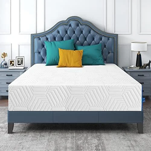 King Mattress, 8 Inch Gel Memory Foam King Size Mattress For A Cool Sleep Bed In A Box Pressure Relief, Medium Firm Mattresses CertiPUR-US Certified 17 King Mattress, 8 Inch Gel Memory Foam King Size Mattress For A Cool Sleep Bed In A Box Pressure Relief, Medium Firm Mattresses CertiPUR-US Certified - Image 15