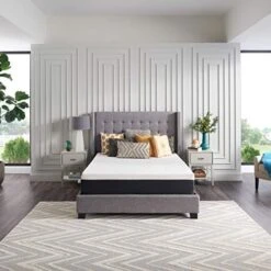 Ealy 6" Medium-Firm Adaptive Memory Foam Mattress With CopperChill Technology, Cooling Memory Foam Mattress For Pressure Relief, Twin, White -Delta Children Shop 51mMz8YwU6L. AC