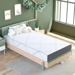 6 Inch Full Mattress, Gel-Infused Memory Foam Mattress In A Box For Kids And Adults, Full Bed Mattress With Breathable Cover For Bunk Bed, Trundle Bed, Medium Firm Feel, CertiPUR-US Certified