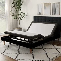 King E3 Adjustable Bed Base Frame With Head And Foot Incline, Wireless Remote Control, Easy Assembly, And 10 Year Warranty -Delta Children Shop 51pKSNV2HL. AC