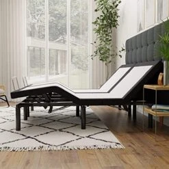 King E3 Adjustable Bed Base Frame With Head And Foot Incline, Wireless Remote Control, Easy Assembly, And 10 Year Warranty -Delta Children Shop 51qXheLO9UL. AC