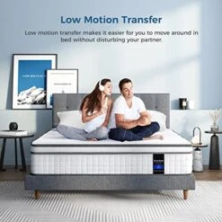 Full Size Mattress, 10 Inch Full Mattress In A Box, Cool Memory Foam And Innerspring Hybrid Mattress, Breathable Comfortable Mattress, Supportive & Pressure Relief, Full Mattress -Delta Children Shop 51ql2rm55vL