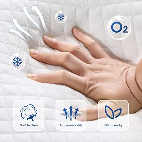 6 Inch Twin Gel Memory Foam Mattress/CertiPUR-US Certified/Bed-in-a-Box/Cool Sleep & Comfy Support 5 6 Inch Twin Gel Memory Foam Mattress/CertiPUR-US Certified/Bed-in-a-Box/Cool Sleep & Comfy Support - Image 3
